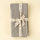 Set of 4 Ticking Napkins | Black