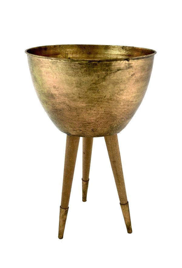 Standing Copper Pot