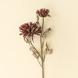 Real Touch Dahlia Spray | Burgundy