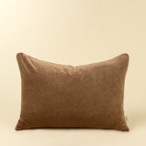 Vera Luxe Velvet Pillow 16x24 | Caramel