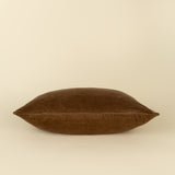 Vera Luxe Velvet Pillow 16x24 | Caramel