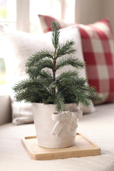 Stoneware Bow Pot | Small