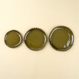 Merida Stoneware Dessert Plate | Earthy Green