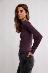 Neria Top | Vintage Grape