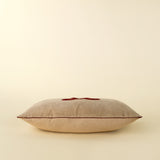 Red Velvet Bow Pillow | 21x12