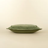 Green Happy Holidays Pillow | 21x12