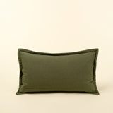 Green Happy Holidays Pillow | 21x12