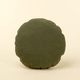 Alpine Trees Round Pillow