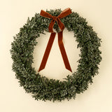 Boxwood Wreath w/ Bow | Large