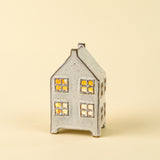 Winter Chalet Tealight House | Medium