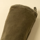Vera Velvet Stocking | Olive
