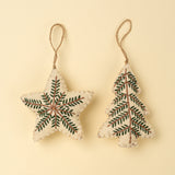 Evergreen Embroidered Ornament | Tree