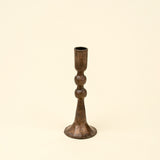 Small Caldera Forged Candlestick | Rustic Brass