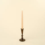 Small Ember Forged Candlestick | Rustic Brass
