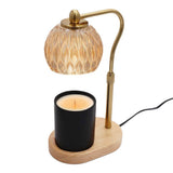 Candle Warmer Lamp | Crystal Gold
