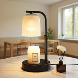Candle Warmer Lamp | Frosted Glass