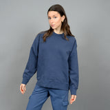 Christa Fleece Pullover | Vintage Ink - FINAL SALE