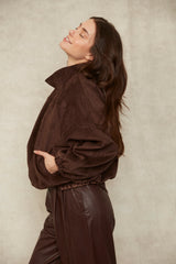 Mia Jacket | Deep Brown
