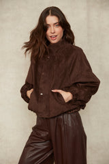 Mia Jacket | Deep Brown