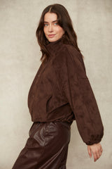 Mia Jacket | Deep Brown
