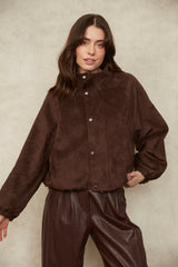 Mia Jacket | Deep Brown