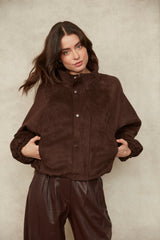 Mia Jacket | Deep Brown