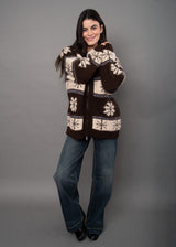 Saffron Cardigan | Brown