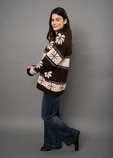 Saffron Cardigan | Brown