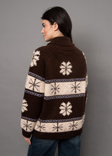 Saffron Cardigan | Brown