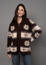 Saffron Cardigan | Brown