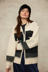 Taji Cardigan | Navy
