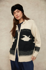 Taji Cardigan | Navy
