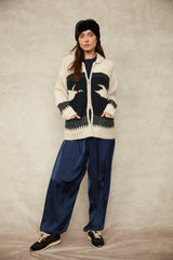 Taji Cardigan | Navy