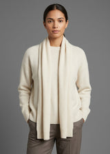 Waverly Pullover w/ Scarf | Sea Pearl