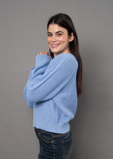 Vaiga Pullover | Blue Breeze