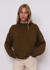 Lucretia Pullover | Olive