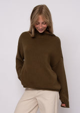 Lucretia Pullover | Olive