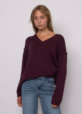 Isobel Sweater | Grape Vine