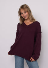 Isobel Sweater | Grape Vine