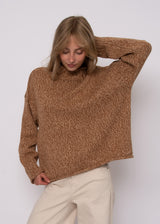 Lucretia Pullover | Brown Twist