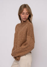 Lucretia Pullover | Brown Twist