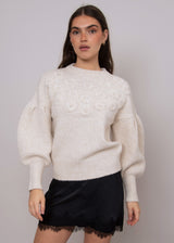 Talulla Pullover | Flax Melange