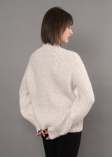 Amaryllis Cardigan | Light Sand Heather
