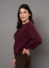 Rada Cardigan | Plum Melange