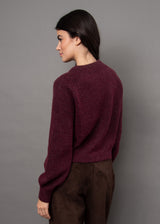 Rada Cardigan | Plum Melange