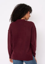 Patsy Cardigan | Maroon