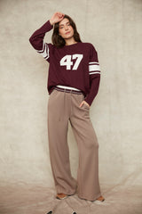 Erika Soft Knit Pant | Moon Rock