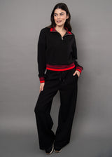 Erika Soft Knit Pant | Black