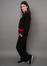 Erika Soft Knit Pant | Black
