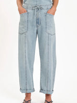 Villa Drawstring Barrel Leg Pant | Wild Card